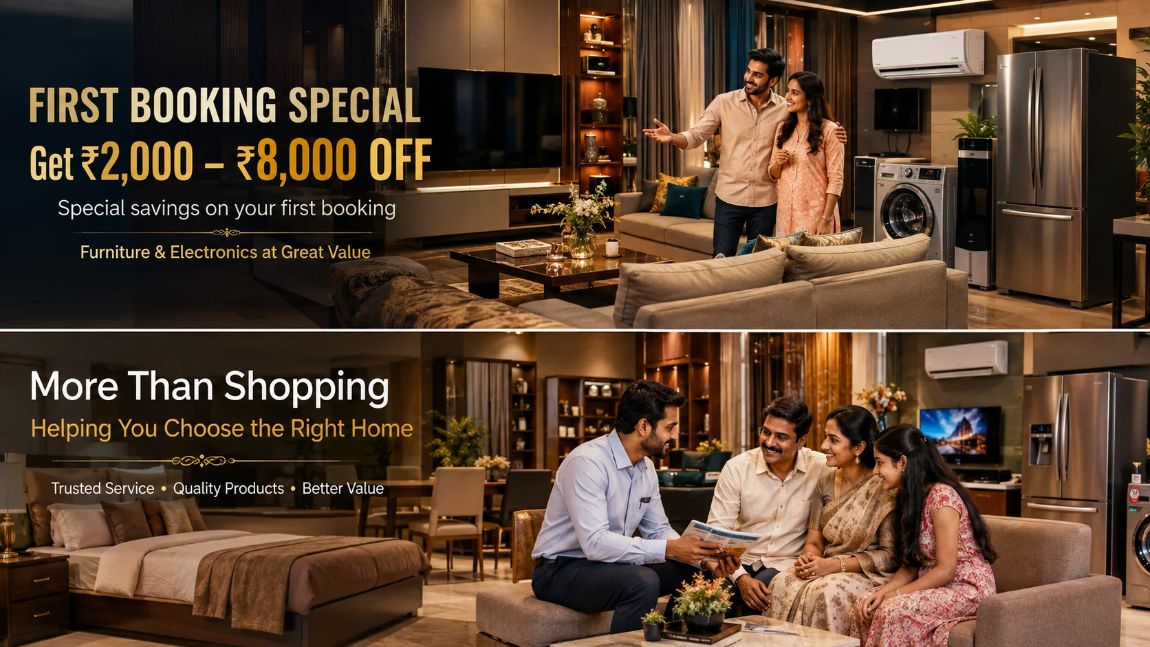 First Booking special get 2000 - 8000 discounts