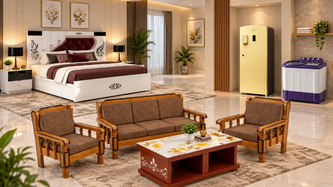 Complete 1BHK Home Setup with Diwali discount