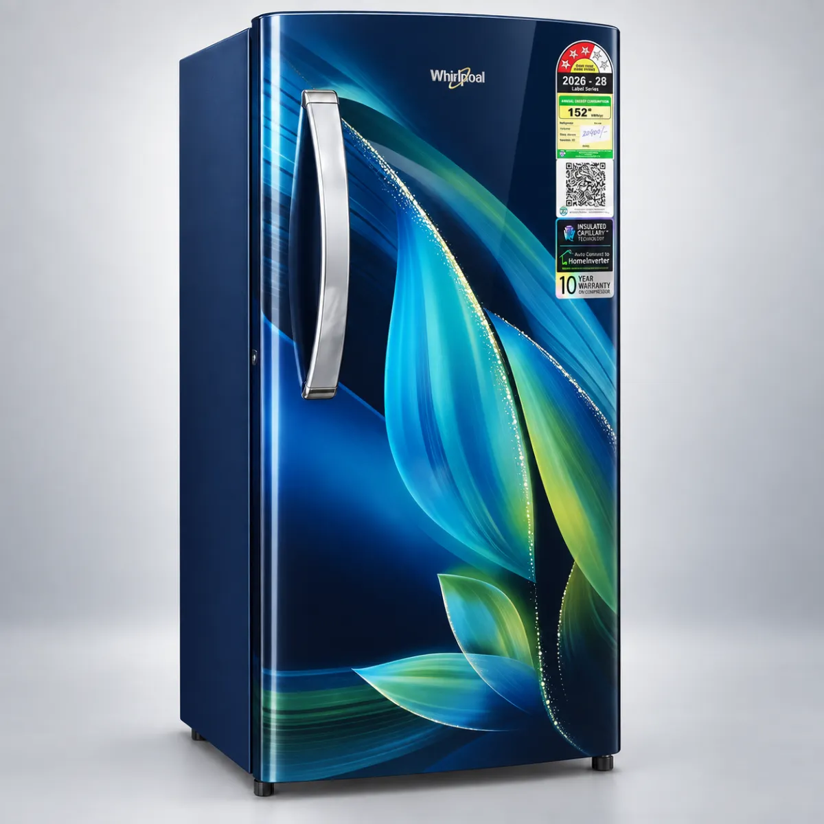 Whirlpool Icemagic Pro 207 L 5 Star Inverter Direct Cool Single Door Refrigerator – Blue