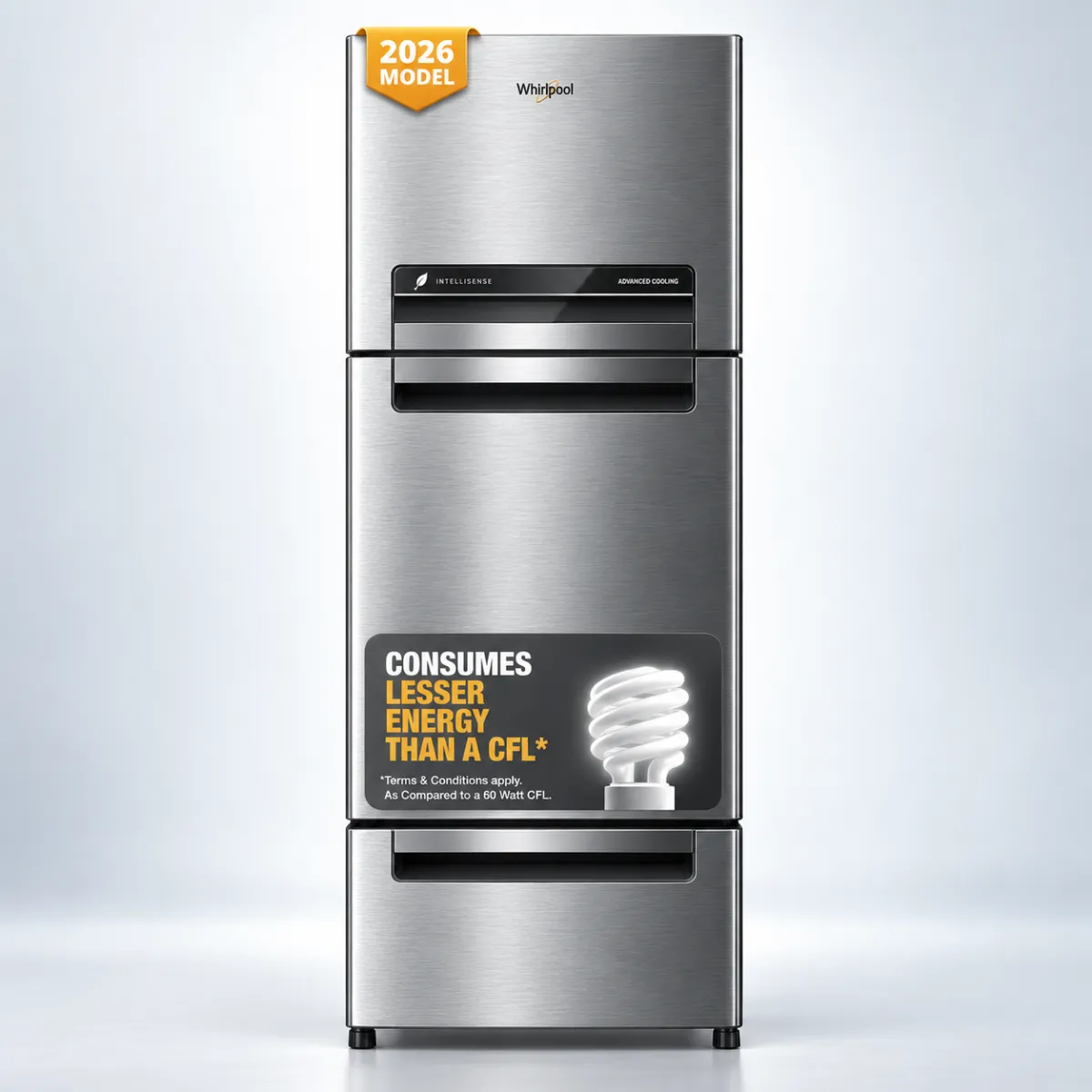 Whirlpool Protton Roy 240 L Frost Free Triple Door Refrigerator – Alpha Steel