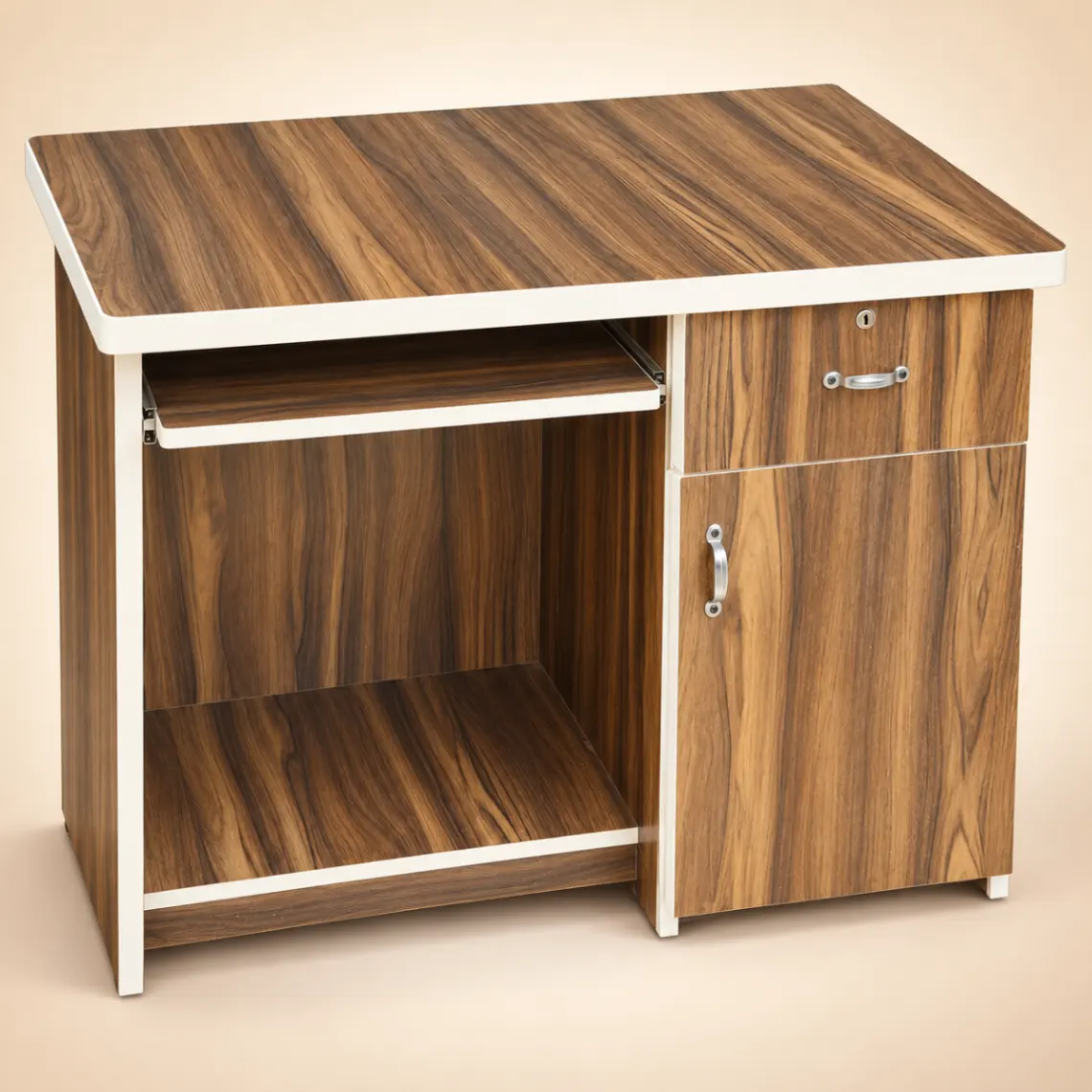 Haryana Traders Wooden Finish Study Table with Drawer & Storage
