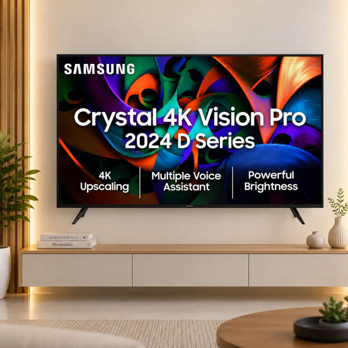 Samsung 55 inch Crystal 4K Ultra HD Smart TV (UA55DUE70BKLXL)